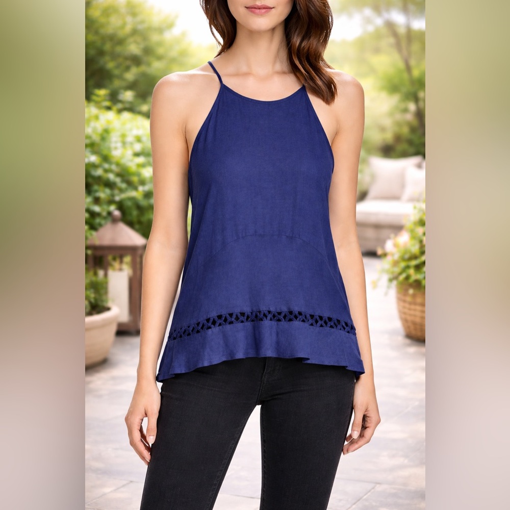 ELLA MOSS STELLA OPEN STITCH TOP